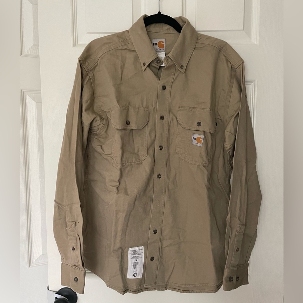 Men's Medium Carhartt Long Sleeve Flame Resistant Shirt